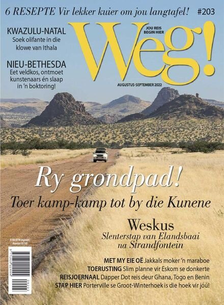 Weg! – Augustus 2022 Cover