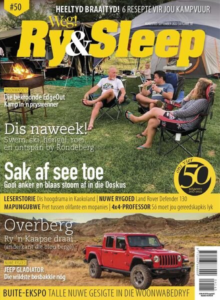 Weg! Ry & Sleep – Augustus 2022 Cover