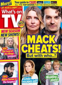 What’s on TV – 27 August 2022