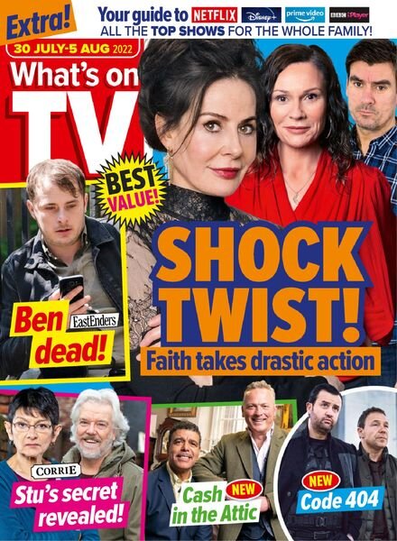 What’s on TV – 30 July 2022 Cover