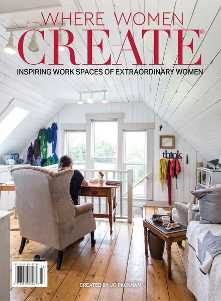 Where Women Create – August 2022 Cover