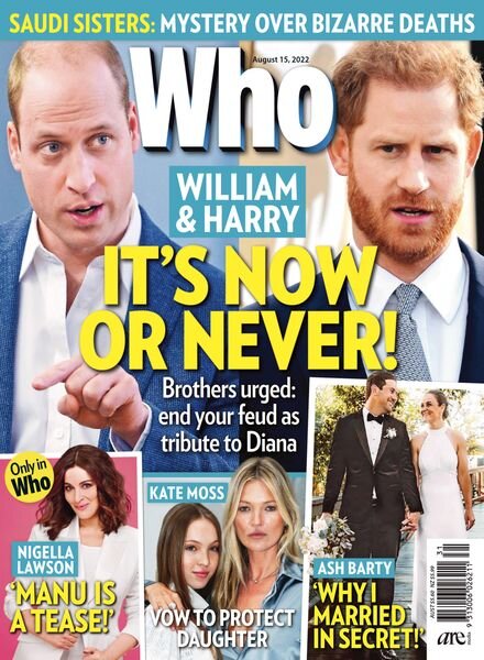Who – August 15 2022 Cover
