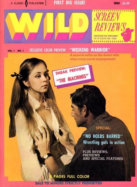 Wild – Vol 1 n. 1 1969 Cover