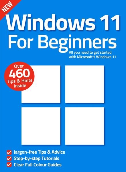 Windows 11 For Beginners – July 2022 Cover