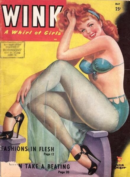 Wink – Vol 4 n. 6 May 1949 Cover