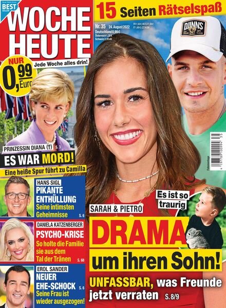 Woche Heute – 24 August 2022 Cover