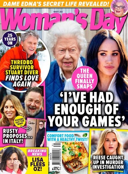 Woman’s Day Australia – August 01 2022 Cover