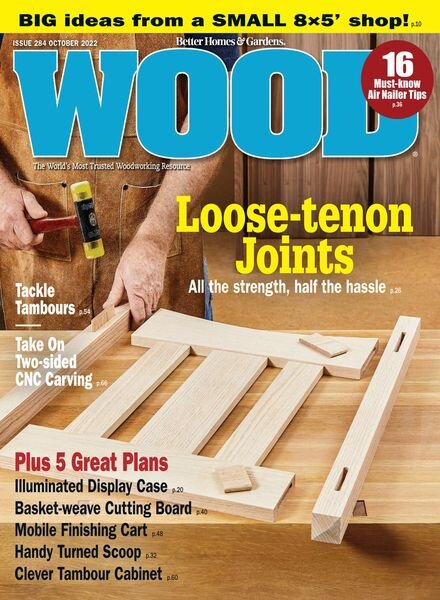WOOD Magazine – October 2022 Cover