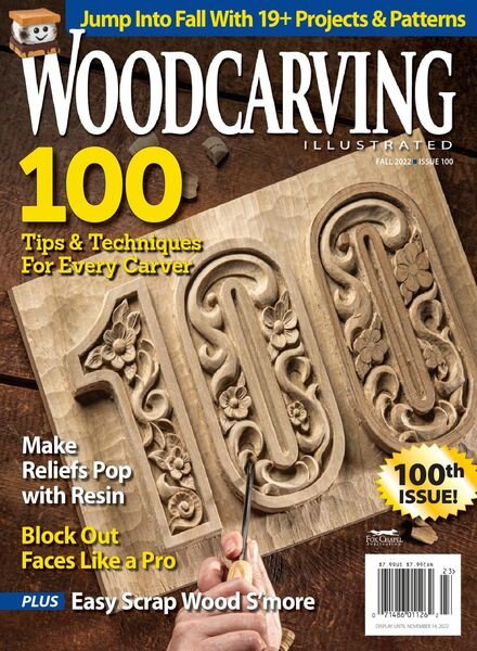 Woodcarving Illustrated – July 2022 Cover