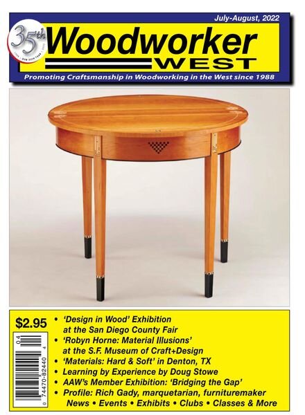 Woodworker West – July-August 2022 Cover