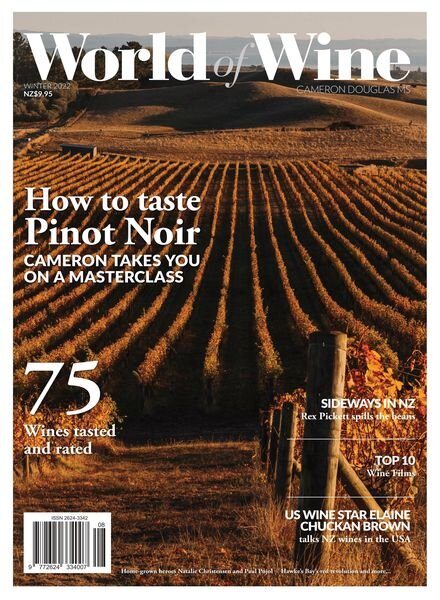 World of Wine – August 2022 Cover