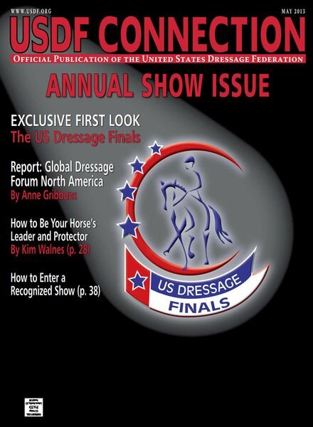 YourDressage – April 2013 Cover