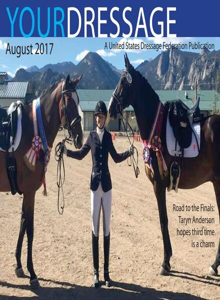 YourDressage – August 2017 Cover