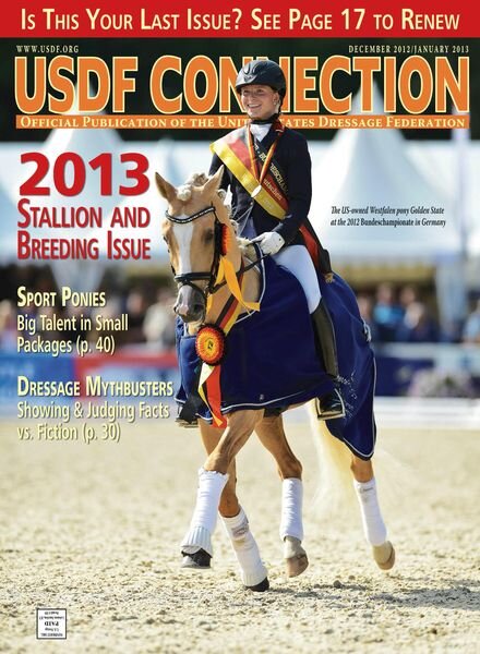 YourDressage – November 2012 Cover