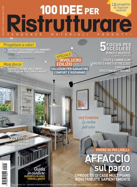 100 Idee per Ristrutturare – ottobre 2022 Cover