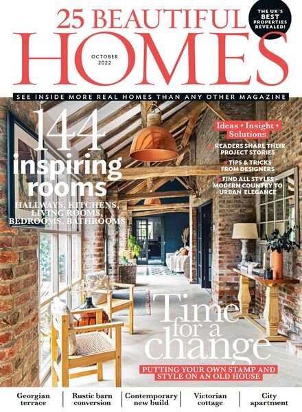 25 Beautiful Homes – October 2022 Cover