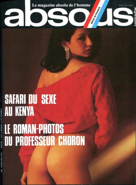 Absous – Number 40 September 1982 Cover