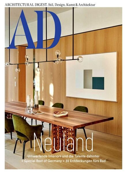 AD Architectural Digest Germany – Oktober 2022 Cover