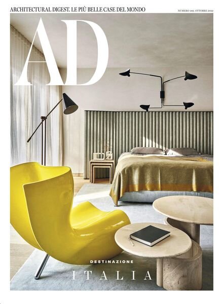 AD Architectural Digest Italia – Ottobre 2022 Cover