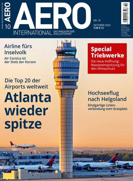 Aero International – Oktober 2022 Cover