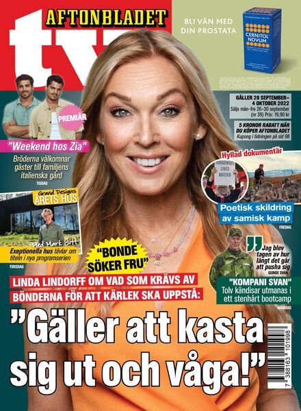Aftonbladet TV – 26 september 2022 Cover