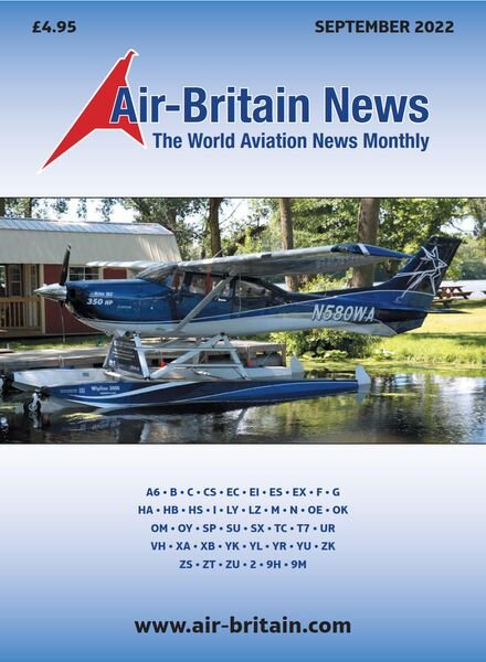 Air-Britain News – September 2022 Cover