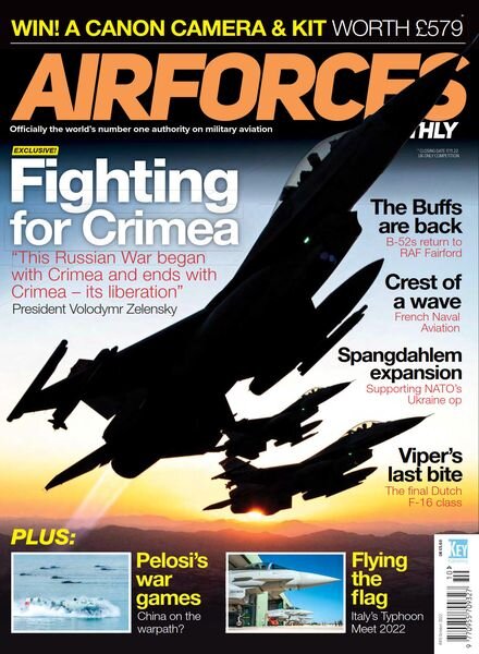 AirForces Monthly – October 2022 Cover