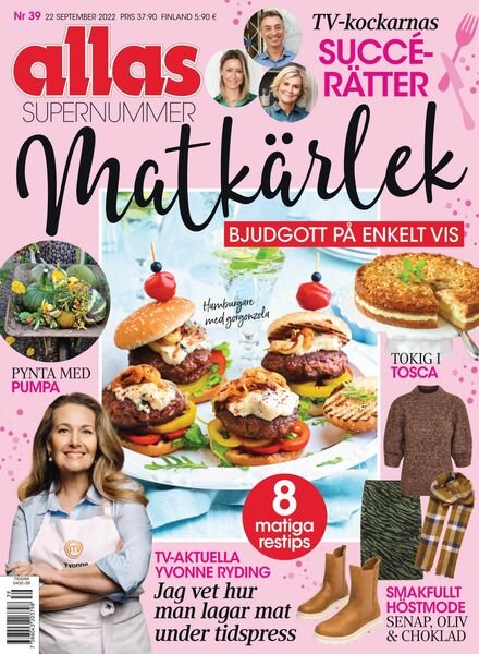 Allas – 21 september 2022 Cover