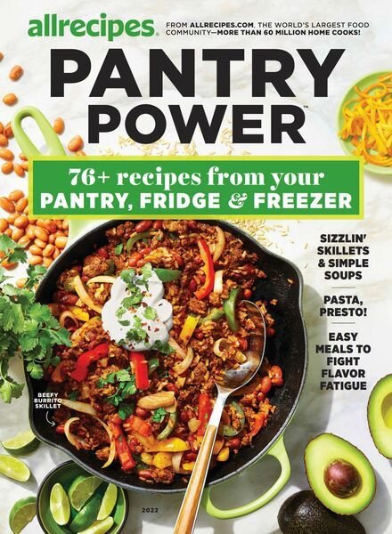 allrecipes Pantry Power – August 2022 Cover