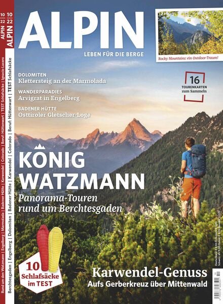 Alpin – Oktober 2022 Cover