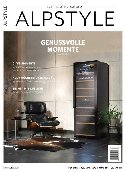 ALPSTYLE – August 2022 Cover