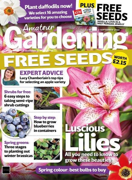 Amateur Gardening – 03 September 2022 Cover