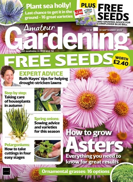 Amateur Gardening – 10 September 2022 Cover