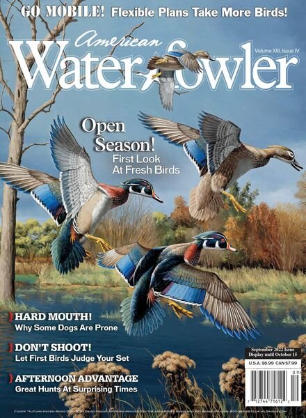 American Waterfowler – Volume XIII Issue IV – September 2022 Cover