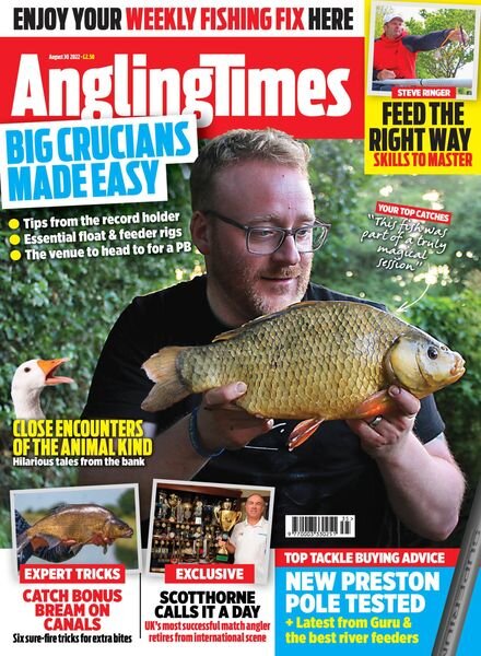 Angling Times – 30 August 2022 Cover