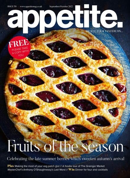 Appetite – September-October 2022 Cover