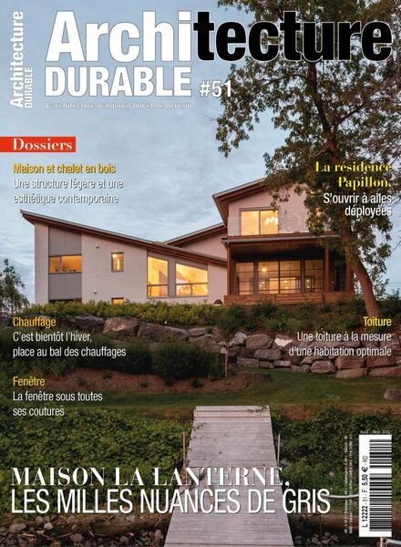 Architecture Durable – aout 2022 Cover