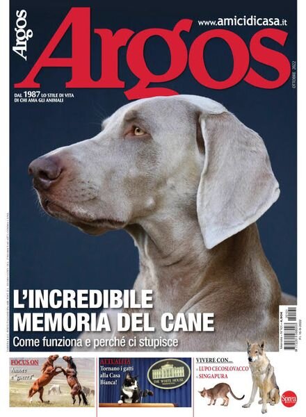 Argos – ottobre 2022 Cover