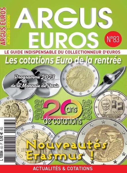 Argus Euros – septembre 2022 Cover