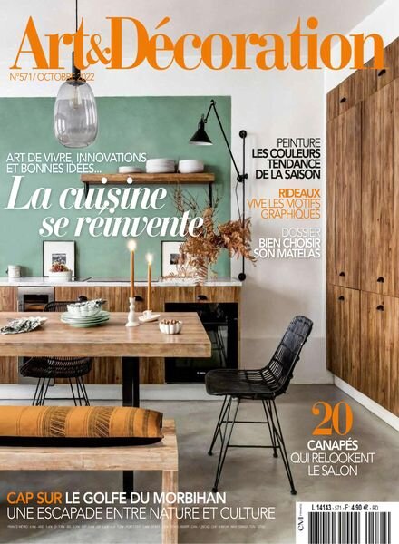 Art & Decoration – octobre 2022 Cover