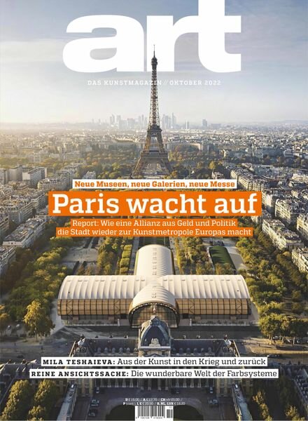 Art Magazin – Oktober 2022 Cover