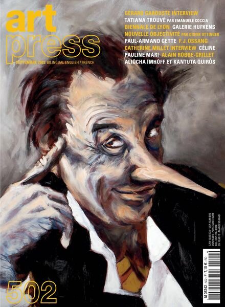 Art Press – Septembre 2022 Cover