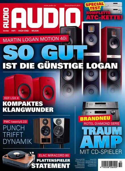 Audio – Oktober 2022 Cover