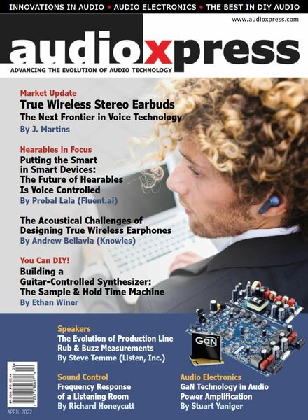 audioXpress – April 2022 Cover