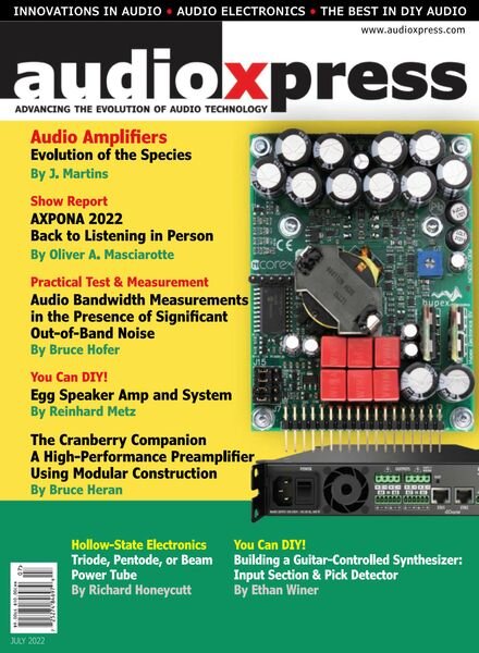 audioXpress – July 2022 Cover