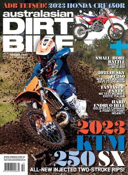 Australasian Dirt Bike – October 2022 Cover