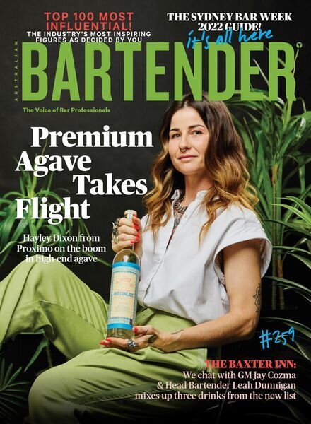 Australian Bartender – September 2022 Cover