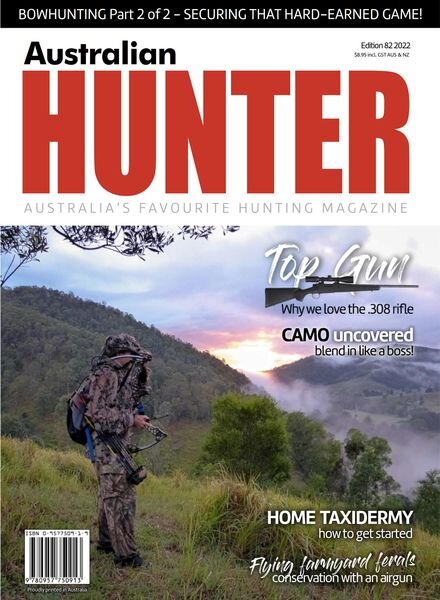 Australian Hunter – August 2022 Cover