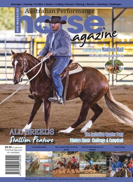 Australian Performance Horse Magazine – September 2022 Cover