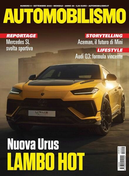 Automobilismo – 27 agosto 2022 Cover